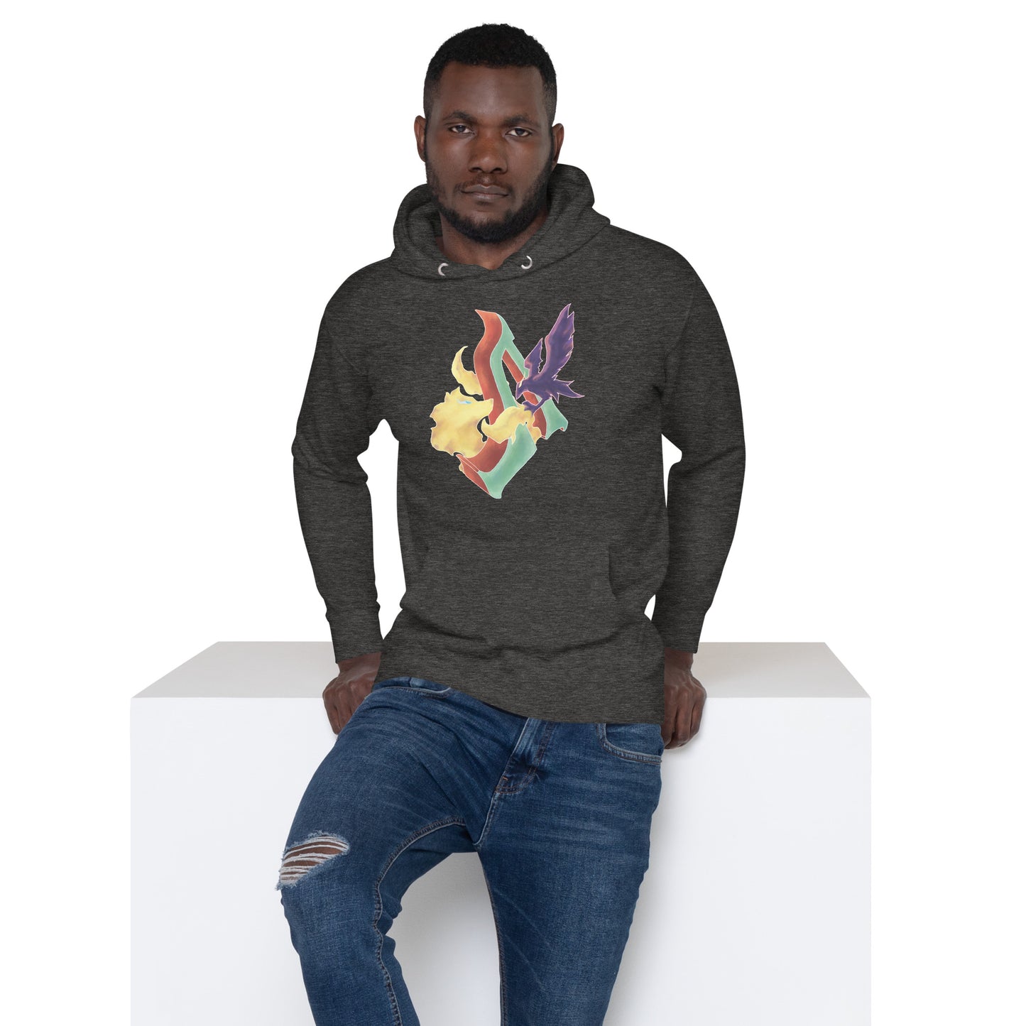 "The Raven And The Wolf" Premium Hoodie