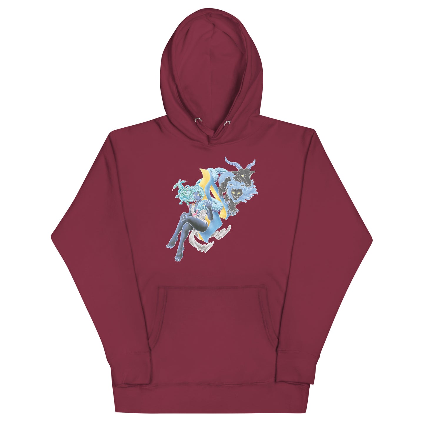 "Medusa and Chimera" Premium Hoodie