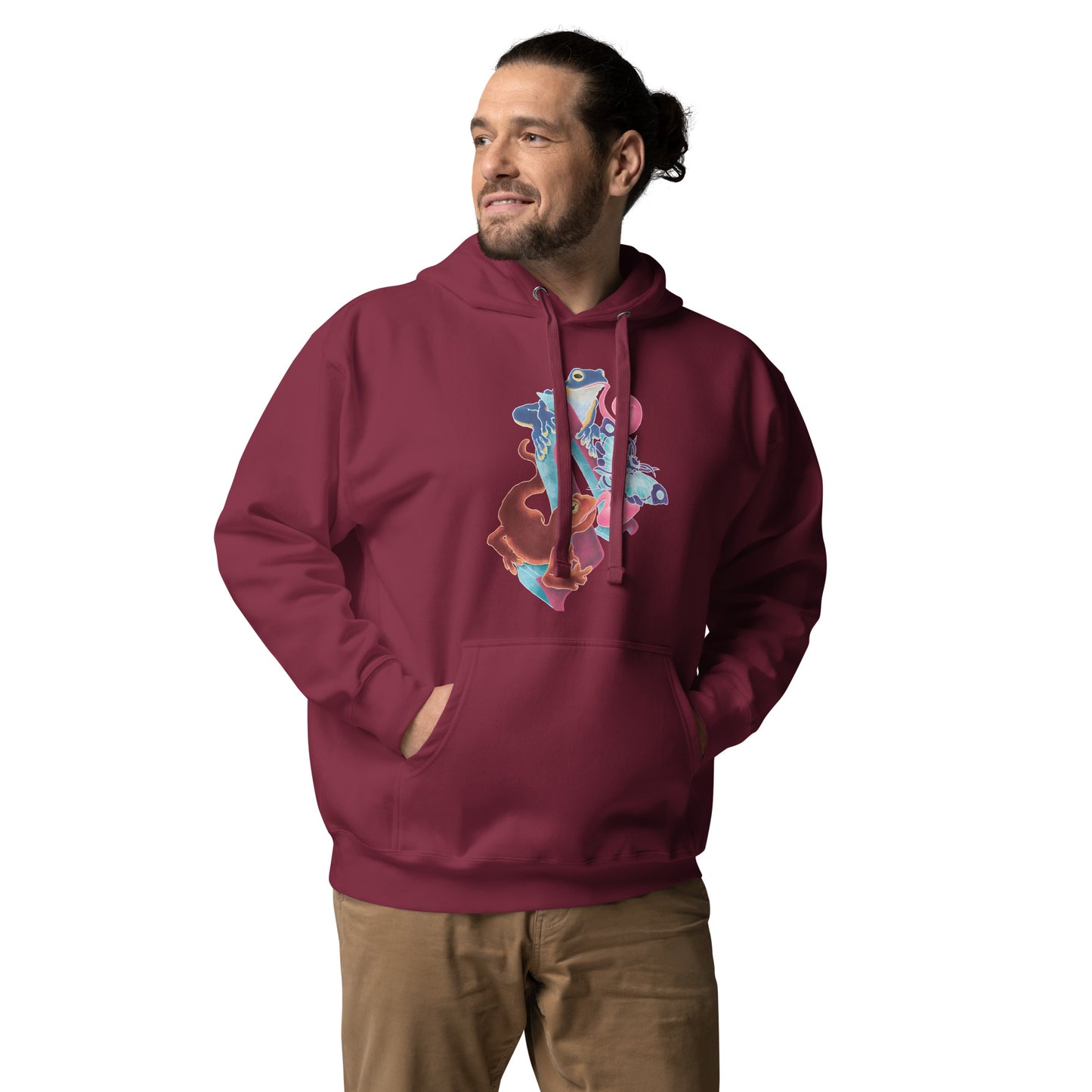 "Amphibian Party" Premium Hoodie