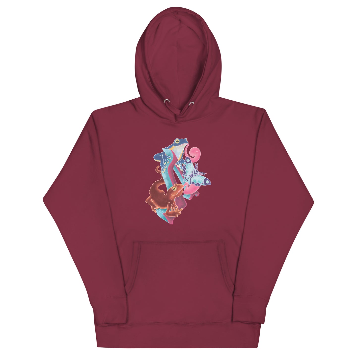 "Amphibian Party" Premium Hoodie