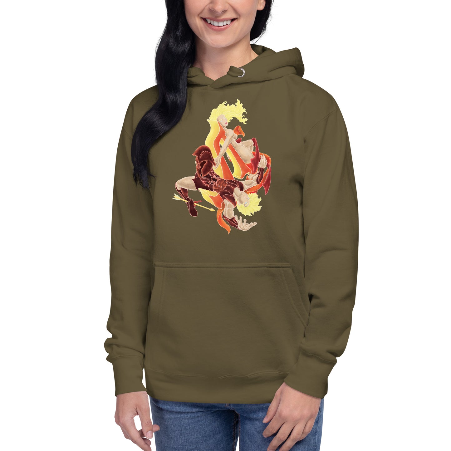 "Achilles and Briseis" Premium Hoodie