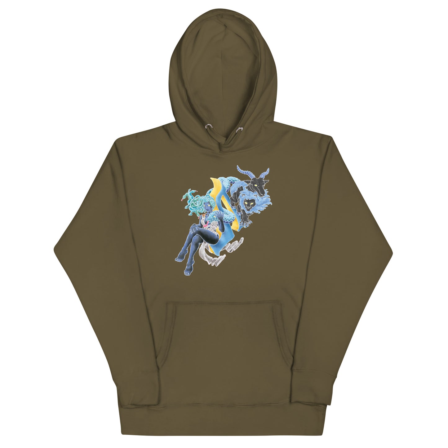 "Medusa and Chimera" Premium Hoodie