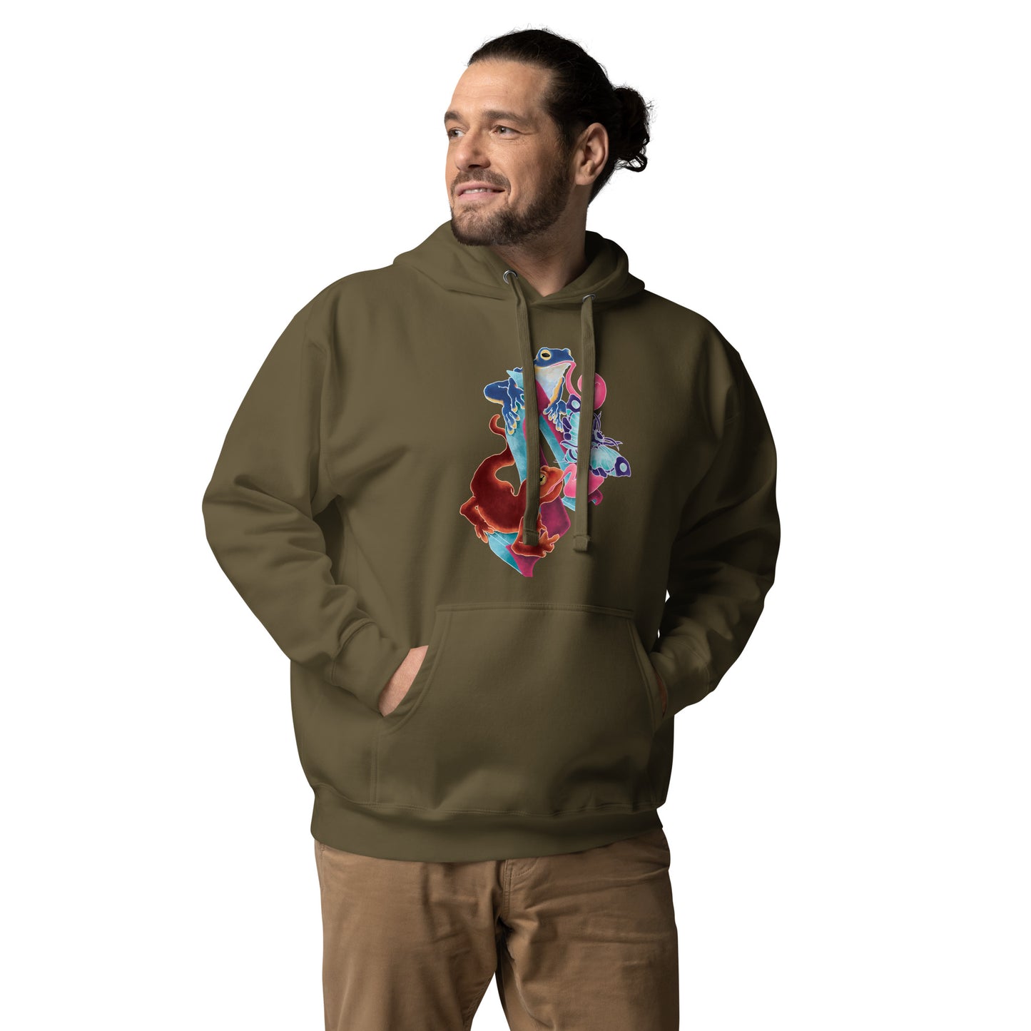 "Amphibian Party" Premium Hoodie