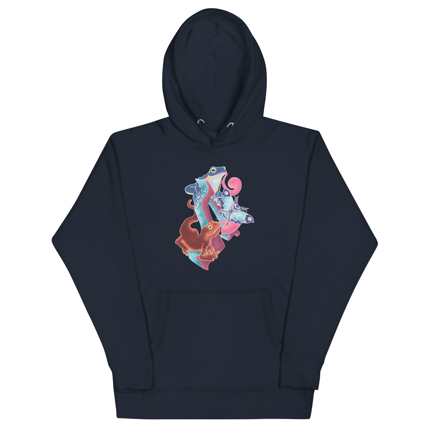 "Amphibian Party" Premium Hoodie