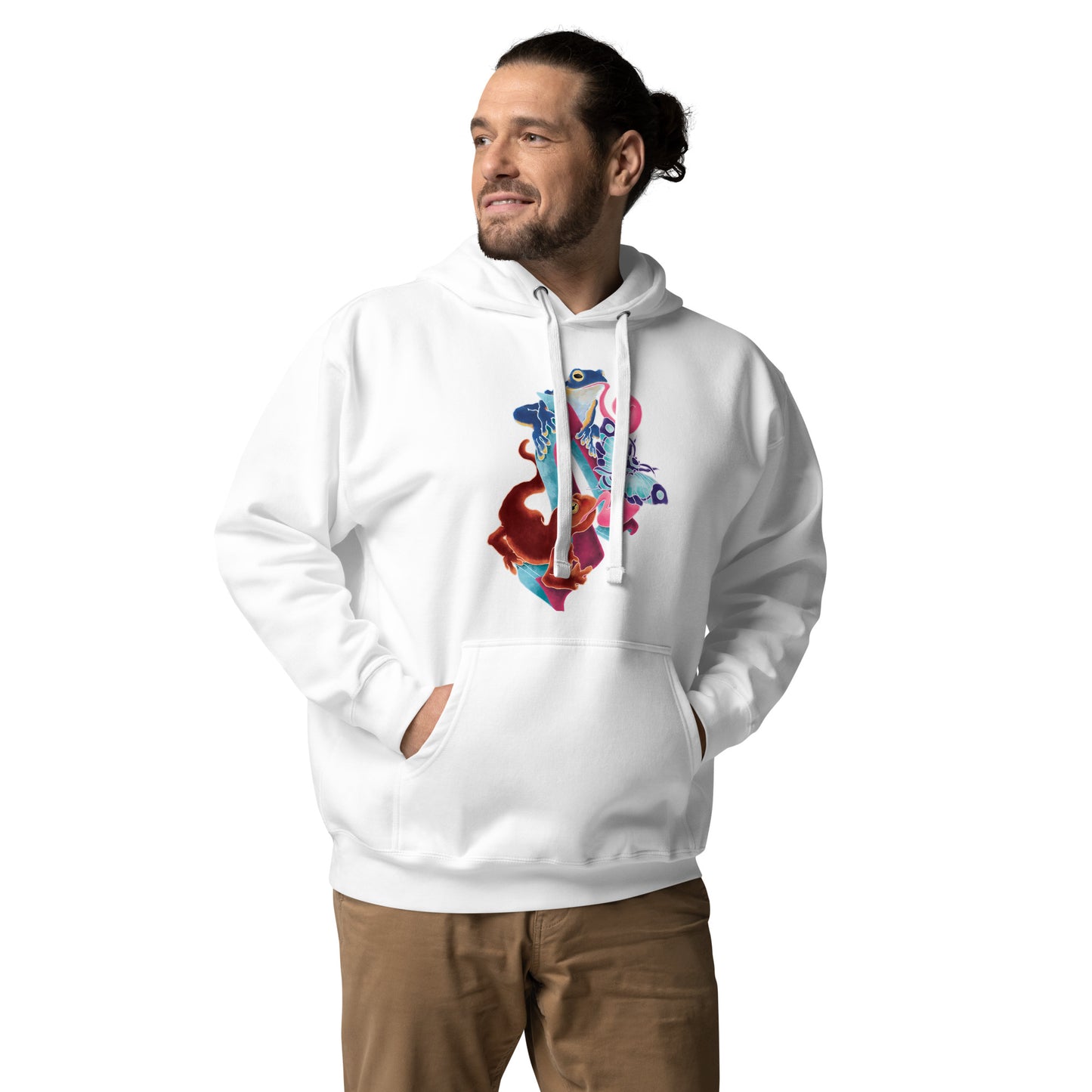 "Amphibian Party" Premium Hoodie